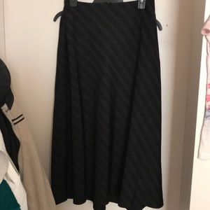 Black long skirt